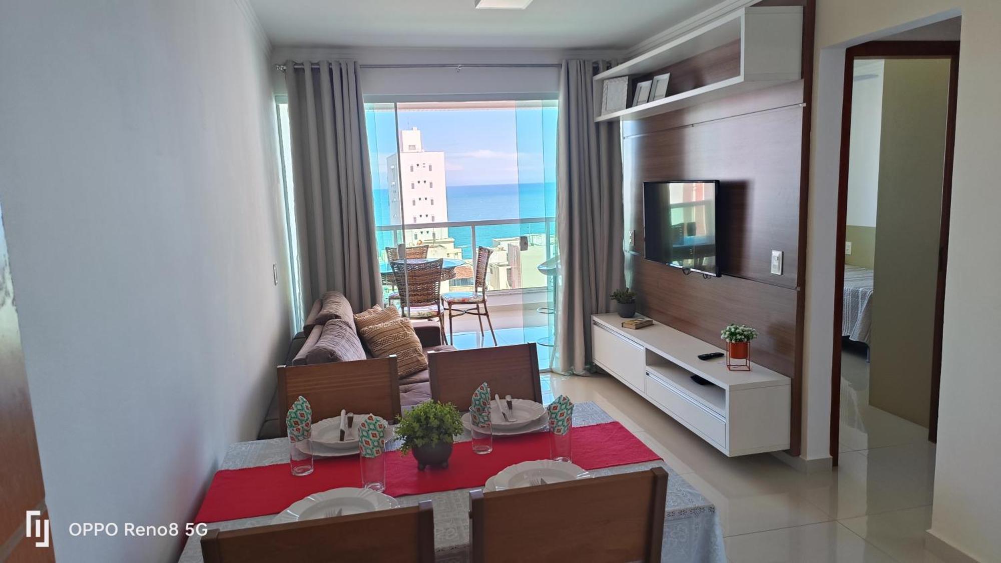 Magnifico Apto Com Vista Para O Mar, 2 Quartos, Maximo 6 Pessoas!!! Guarapari Bagian luar foto